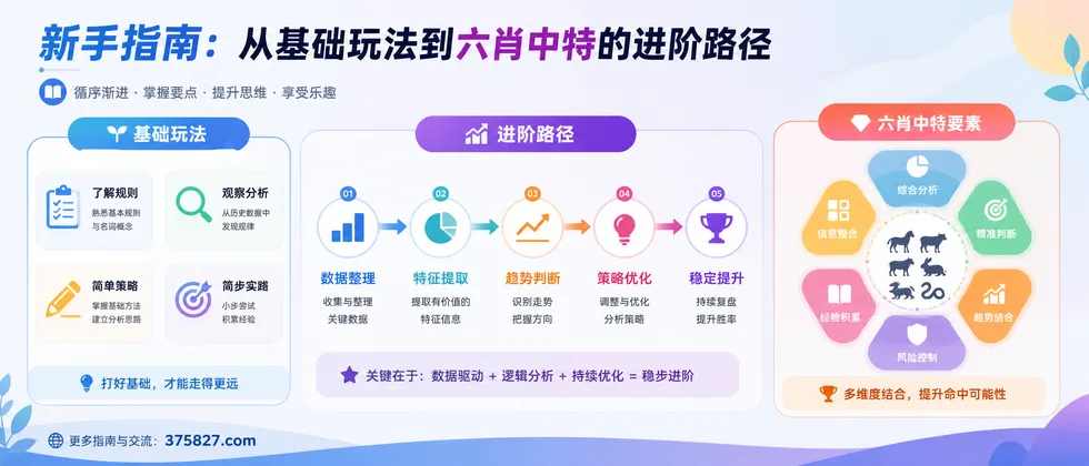 新手指南：从基础玩法到六肖中特的进阶路径